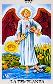 tarot del amor La tempérance