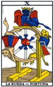 tarot de marsella A Roda da Fortuna