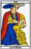 tarot de marsella La Fuerza