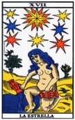 tarot de marsella La stella