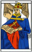 tarot de marsella La sacerdotessa
