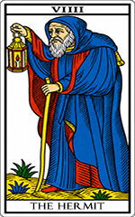 tarot de marsella El Ermitaño