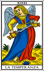 tarot de marsella La temperanza