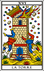 tarot de marsella La Torre