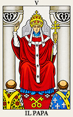 tarot del amor Il sommo sacerdote