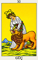 Aşk Tarotu Güç