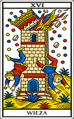 Tarot Marsylii Wieża