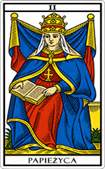 Tarot Marsylii Kapłanka