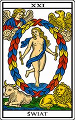 Tarot Marsylii Świat